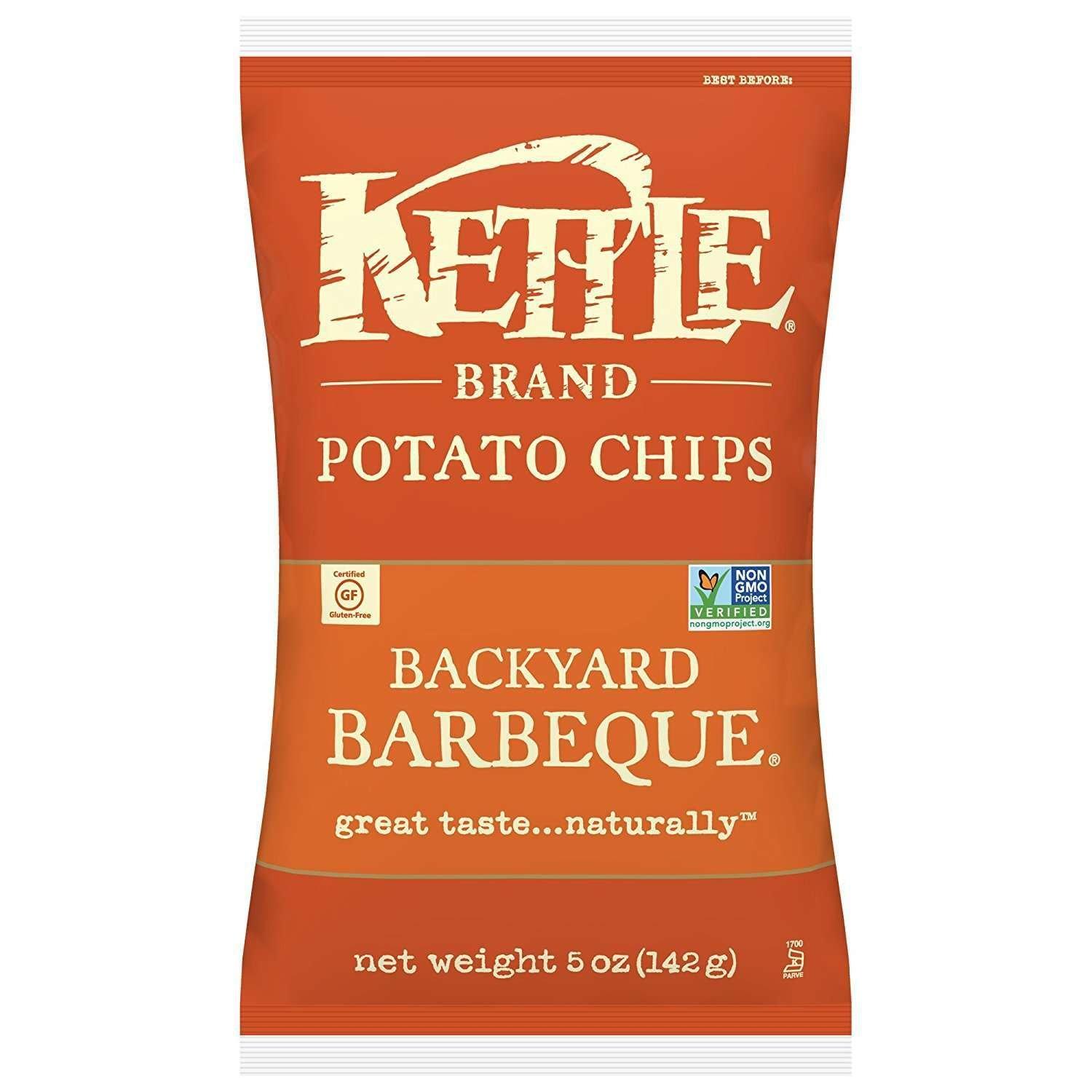 image:imageKettle Brand Potato Chips Krinkle Cut Dill Pickle Kettle Chips Snack Bag 2 OzBarbecue
