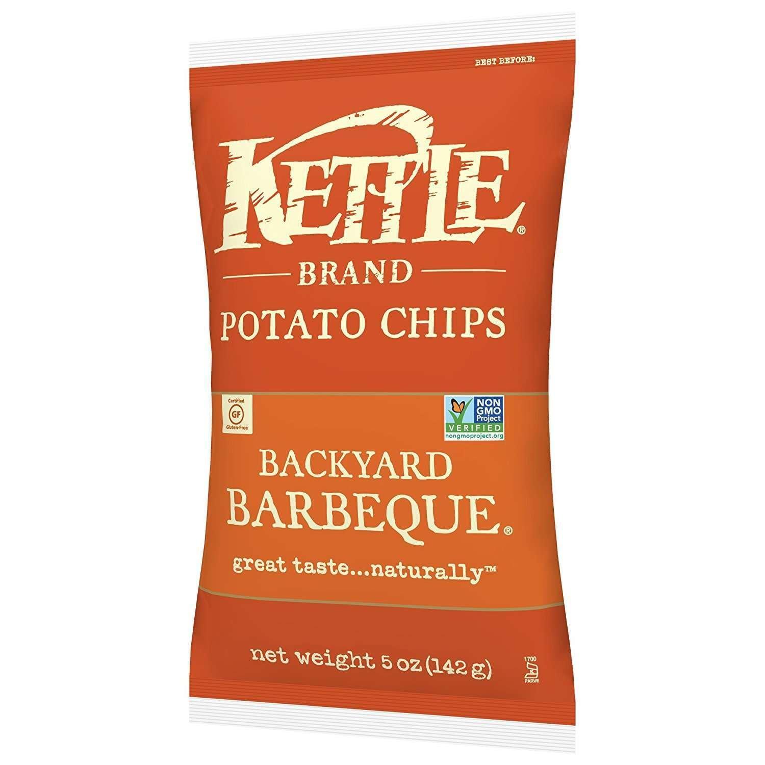 image:imageKettle Brand Potato Chips Krinkle Cut Dill Pickle Kettle Chips Snack Bag 2 OzBarbecue