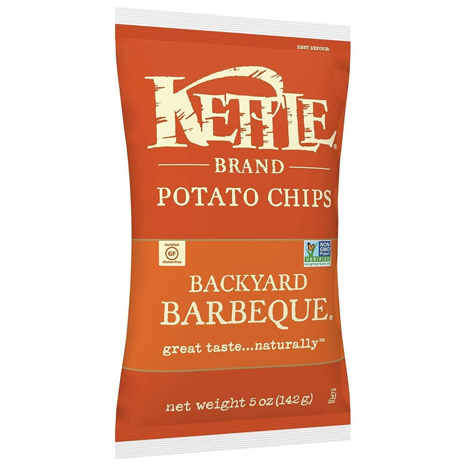 image:imageKettle Brand Potato Chips Krinkle Cut Dill Pickle Kettle Chips Snack Bag 2 OzBarbecue