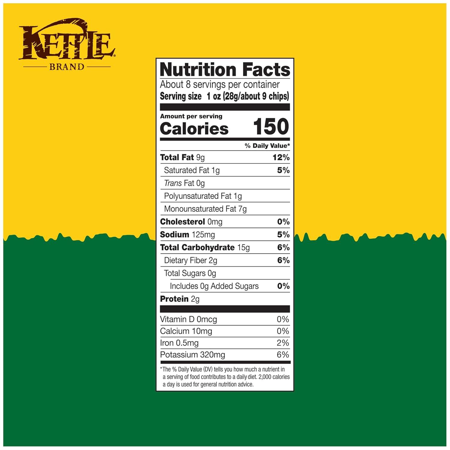 image:imageKettle Brand Potato Chips Krinkle Cut Dill Pickle Kettle Chips Snack Bag 2 OzDill Pickle