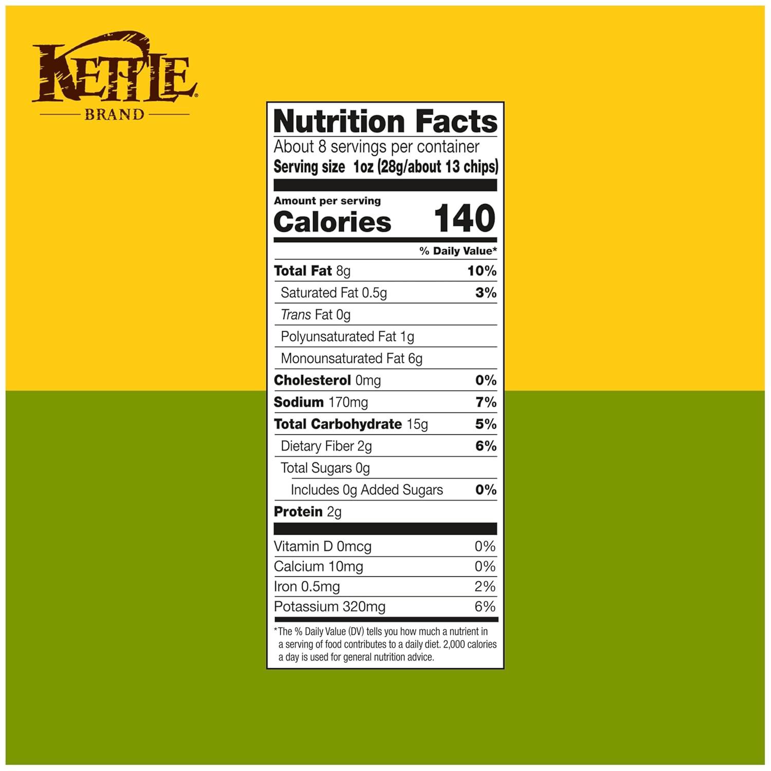 image:imageKettle Brand Potato Chips Krinkle Cut Dill Pickle Kettle Chips Snack Bag 2 OzPepperoncini