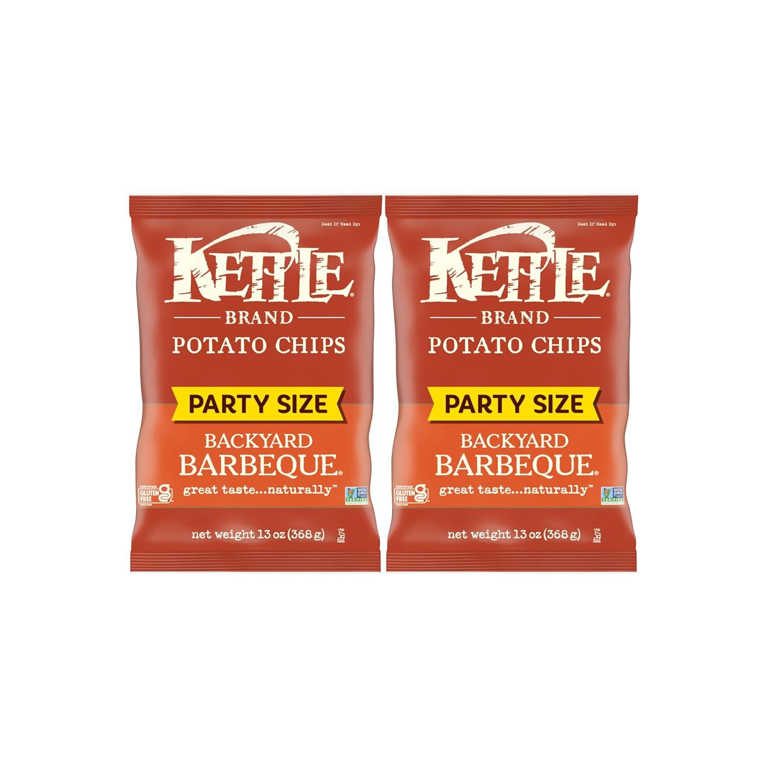 image:imageKettle Brand Potato Chips Krinkle Cut Habanero Lime Kettle Chips 75 OzBackyard Barbeque