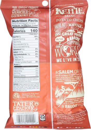image:imageKettle Brand Potato Chips Krinkle Cut Habanero Lime Kettle Chips 75 OzBackyard Barbeque