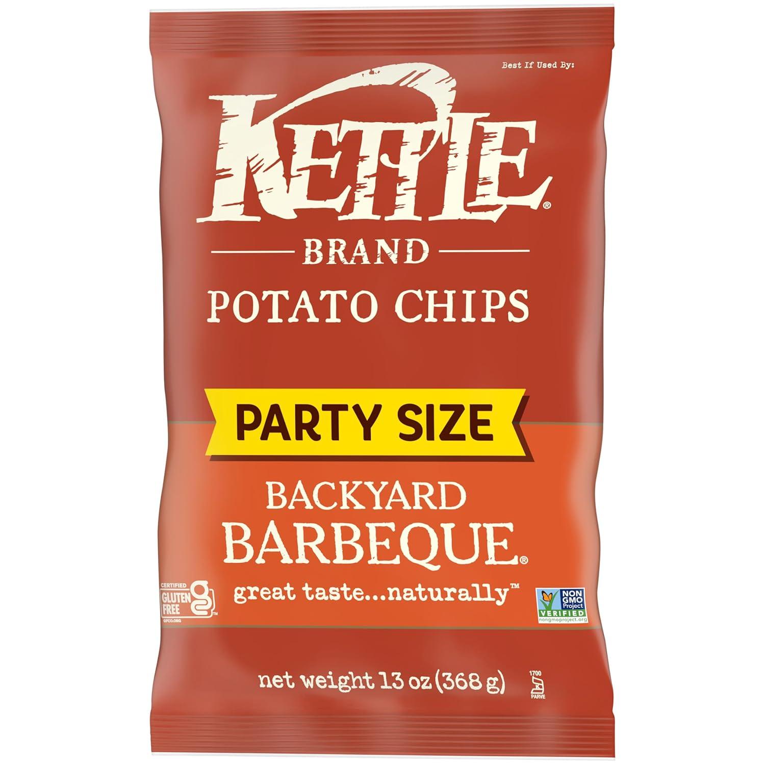 image:imageKettle Brand Potato Chips Krinkle Cut Habanero Lime Kettle Chips 75 OzBackyard Barbeque