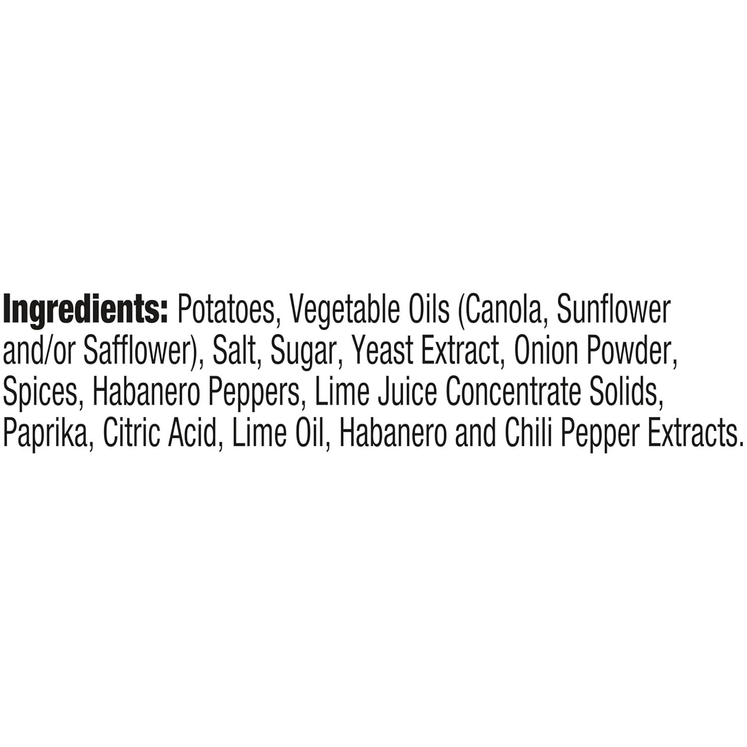 image:imageKettle Brand Potato Chips Krinkle Cut Habanero Lime Kettle Chips 75 OzKrinkle Cut Habanero Lime