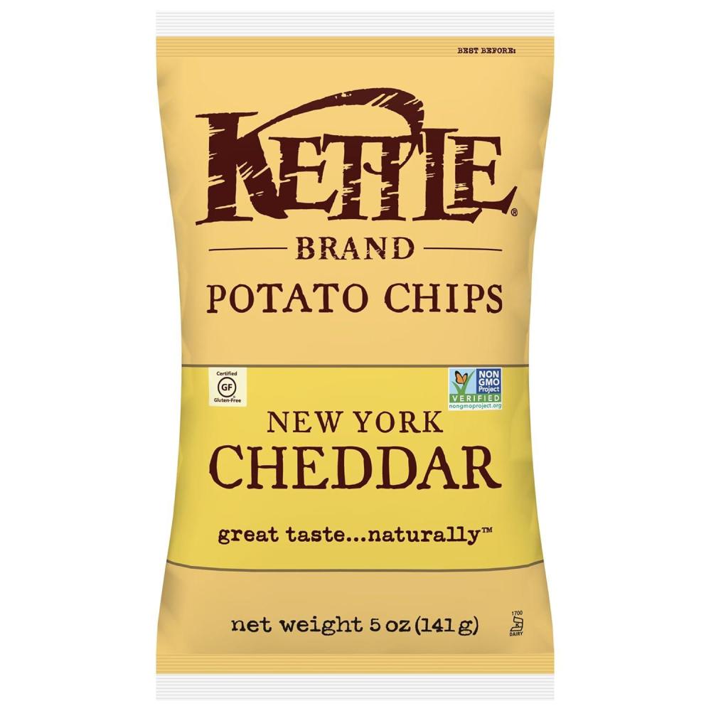 image:imageKettle Brand Potato Chips Krinkle Cut Dill Pickle Kettle Chips Snack Bag 2 OzCheese