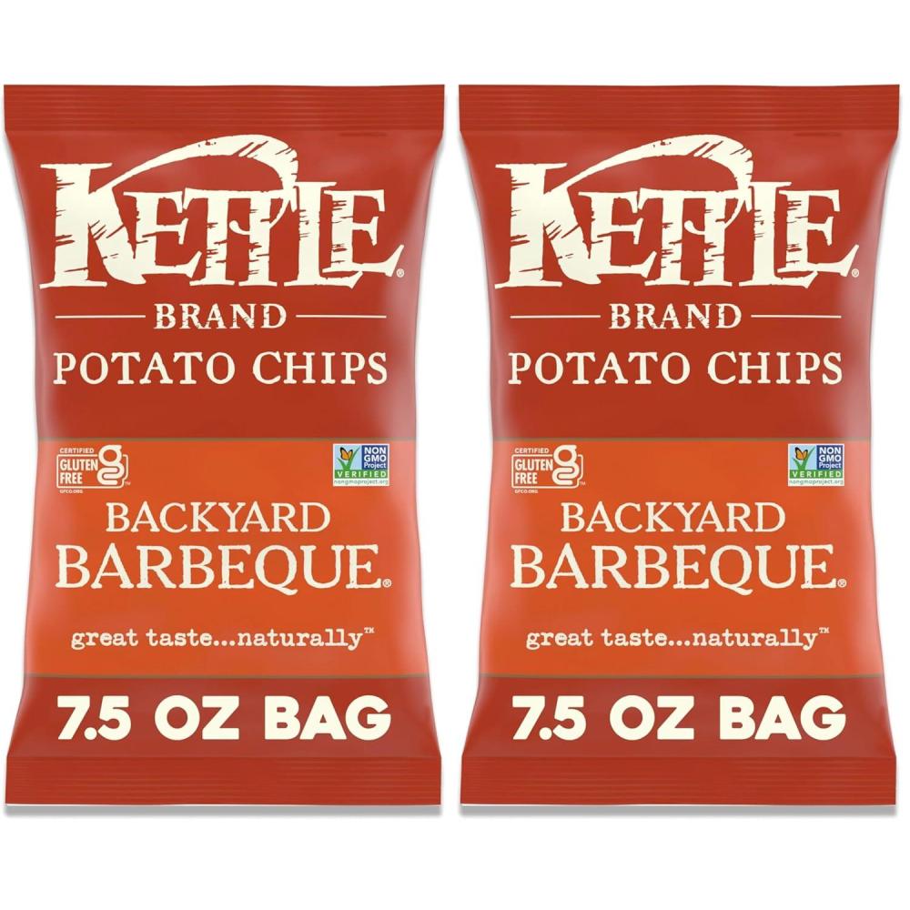 image:imageKettle Brand Potato Chips Krinkle Cut Habanero Lime Kettle Chips 75 OzBackyard Barbeque