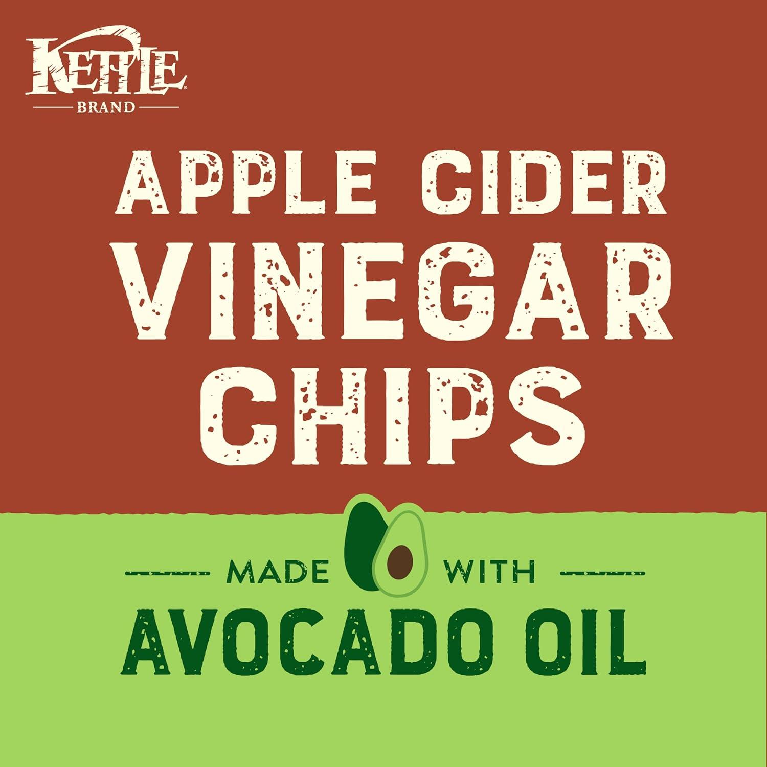 image:imageKettle Brand Made with Avocado Oil Apple Cider Vinegar Chips 6 Oz BagApple Cider Vinegar