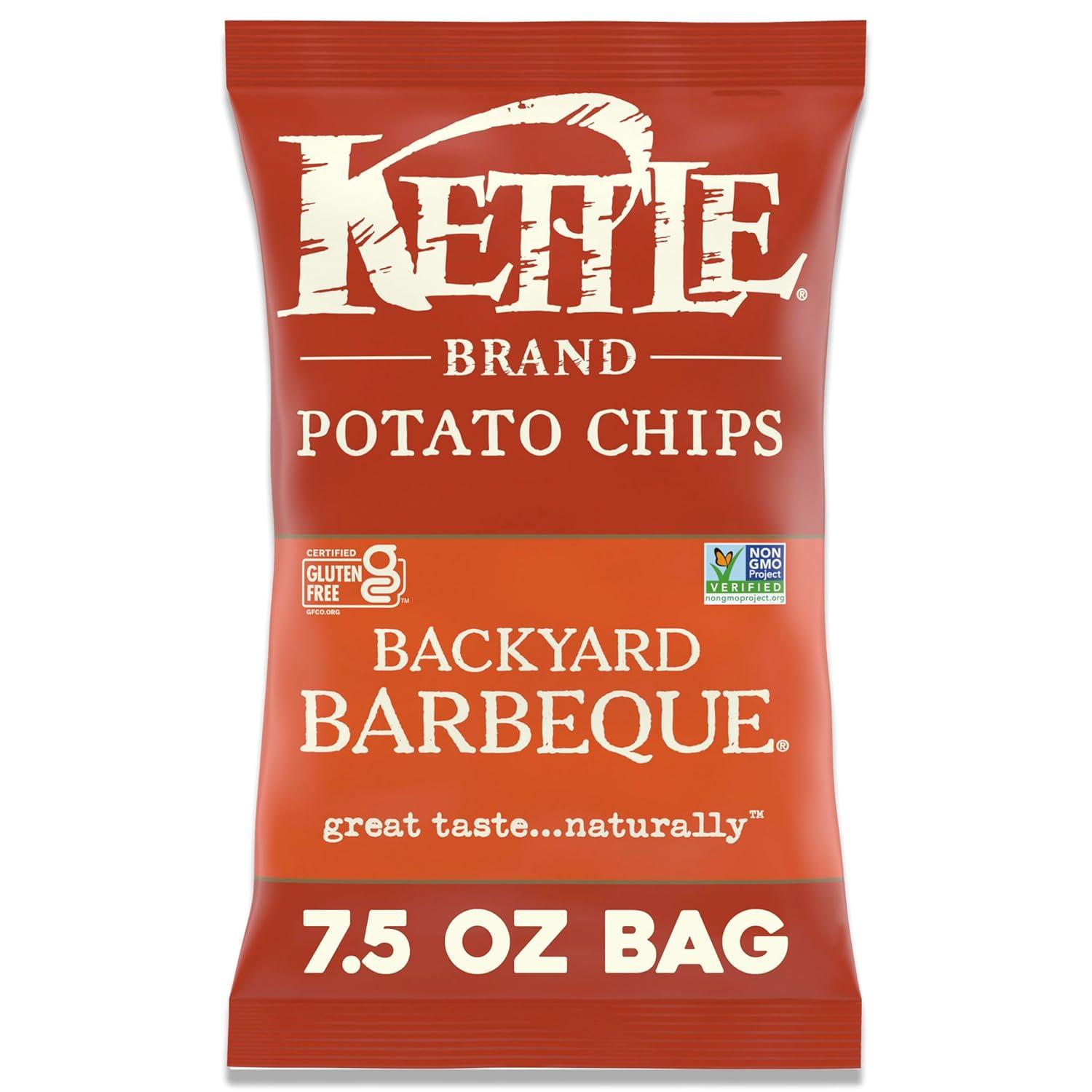 image:imageKettle Brand Potato Chips Backyard Barbeque Kettle Chips Party Size 13 OzBackyard BBQ