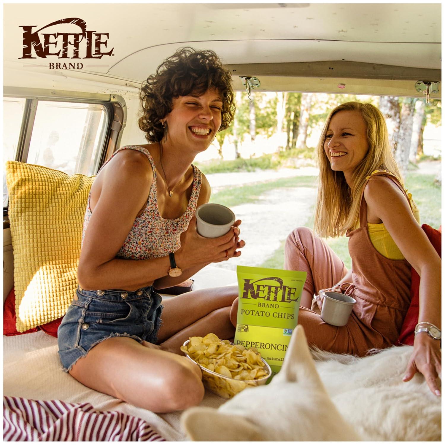 image:imageKettle Brand Potato Chips Pepperoncini Kettle Chips 75 Oz75 Ounce Pack of 1