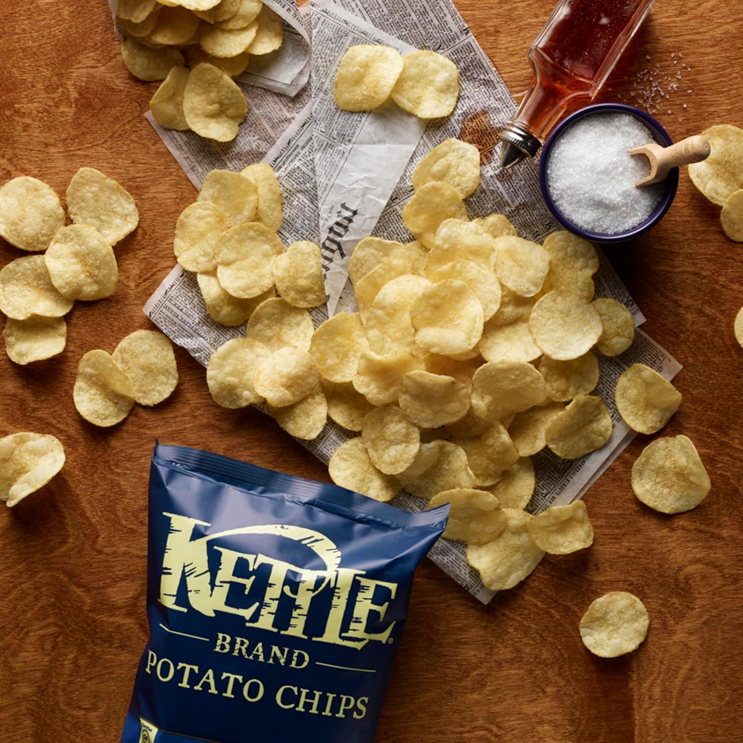 image:imageKettle Brand Potato Chips Sea Salt amp Vinegar Kettle Chips Party Size 13 OzSalt and Vinegar