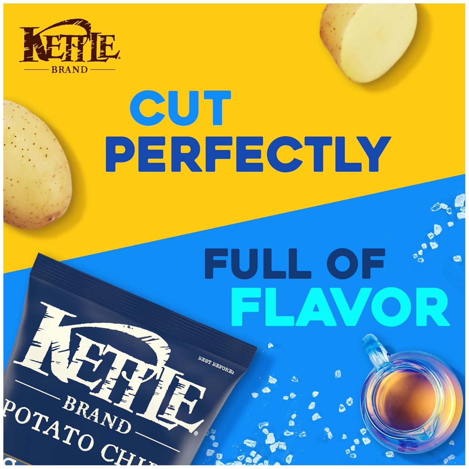 image:imageKettle Brand Potato Chips Sea Salt amp Vinegar Kettle Chips Party Size 13 OzSea Salt Vinegar