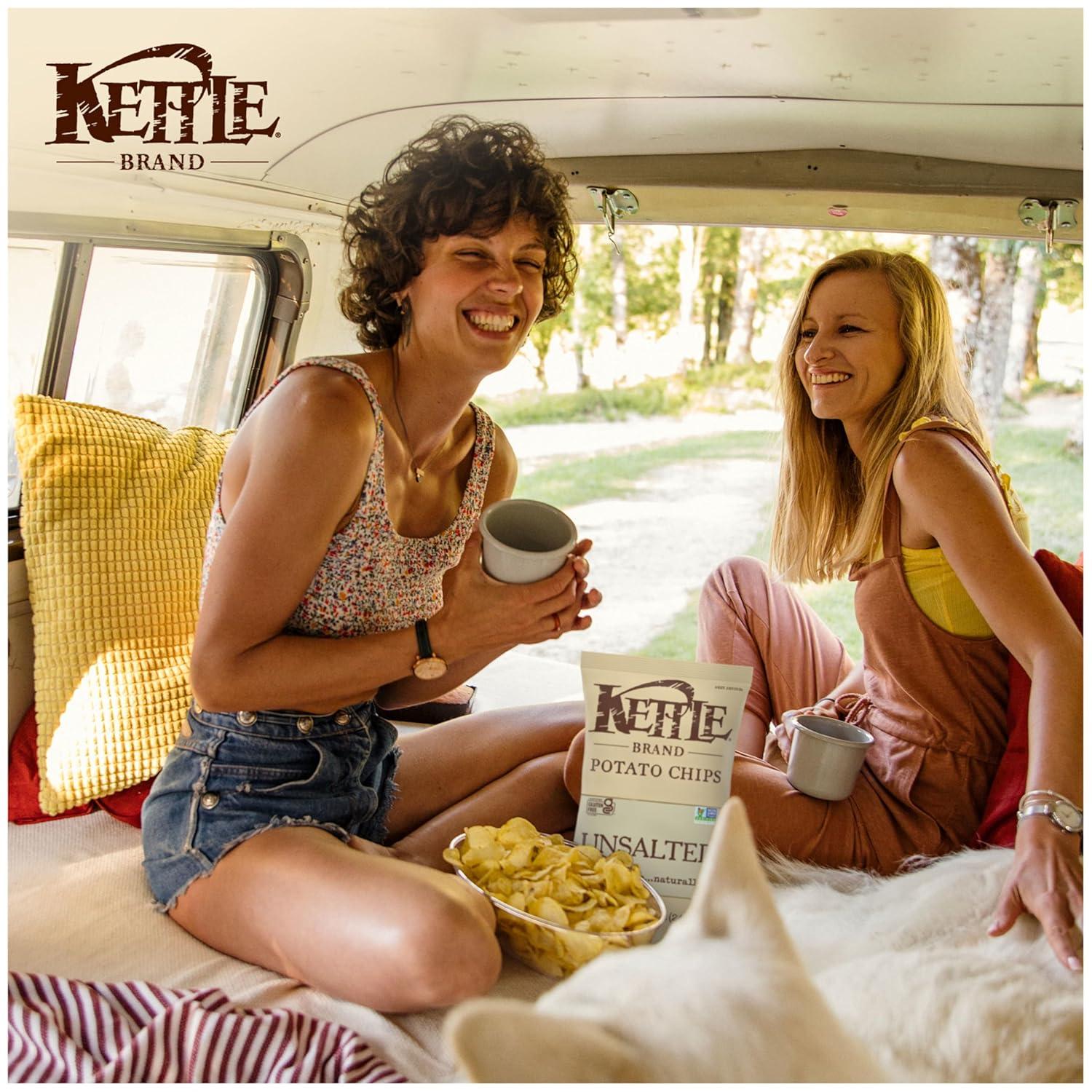 image:imageKettle Brand Potato Chips Unsalted Kettle Chips 75 OzUnsalted