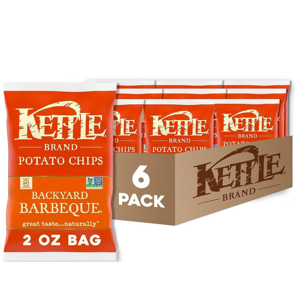 image:imageKettle Brand Potato Chips Backyard Barbeque Kettle Chips Party Size 13 OzBackyard Barbeque