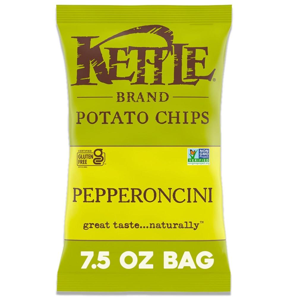 image:imageKettle Brand Potato Chips Pepperoncini Kettle Chips 75 Oz75 Ounce Pack of 1