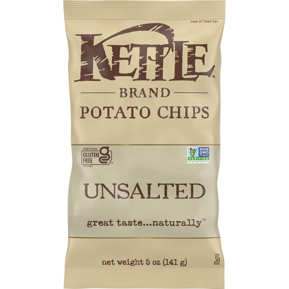 image:imageKettle Brand Potato Chips Unsalted Kettle Chips 75 OzUnsalted