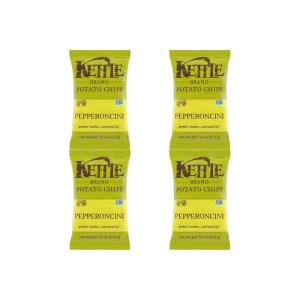 Kettle Brand Potato Chips, Pepperoncini Kettle Chips, 7.5 Oz(7.5 Ounce (Pack of 4))