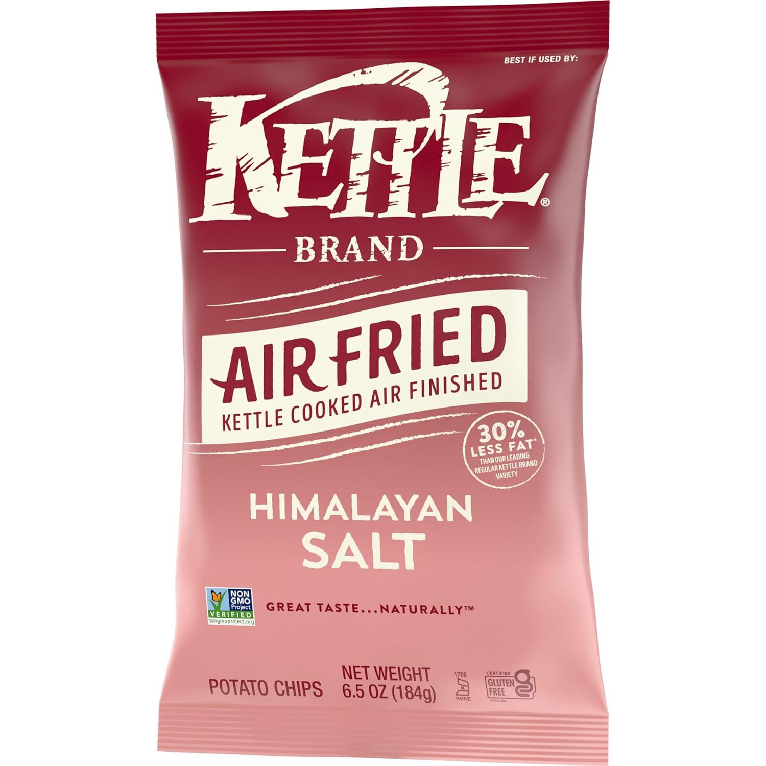 image:imageKettle Brand Potato Chips Air Fried Himalayan Salt Kettle Chips 65 Oz BagHimalayan Salt