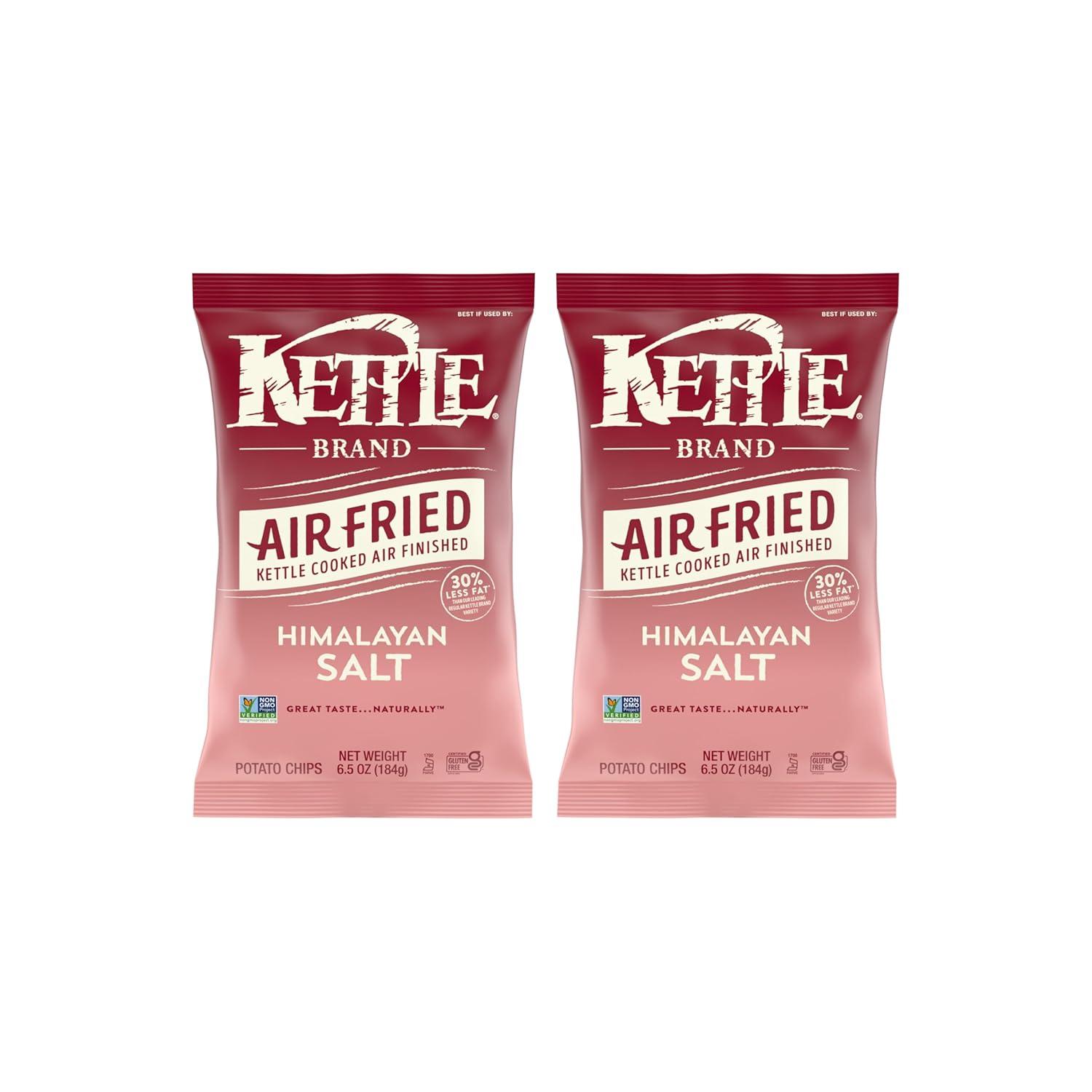 image:imageKettle Brand Potato Chips Air Fried Himalayan Salt Kettle Chips 65 Oz BagHimalayan Salt
