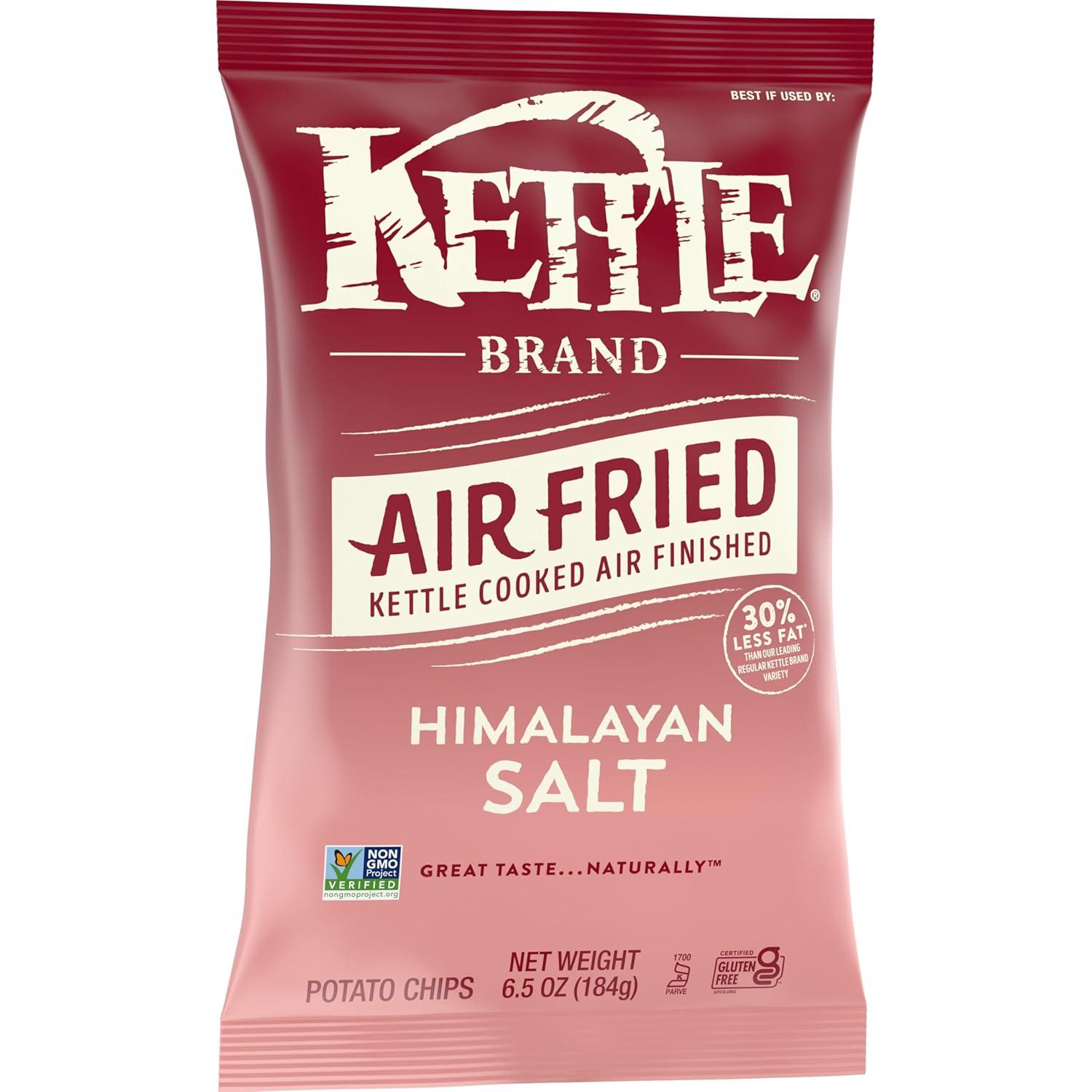 image:imageKettle Brand Potato Chips Air Fried Himalayan Salt Kettle Chips 65 Oz BagHimalayan Salt