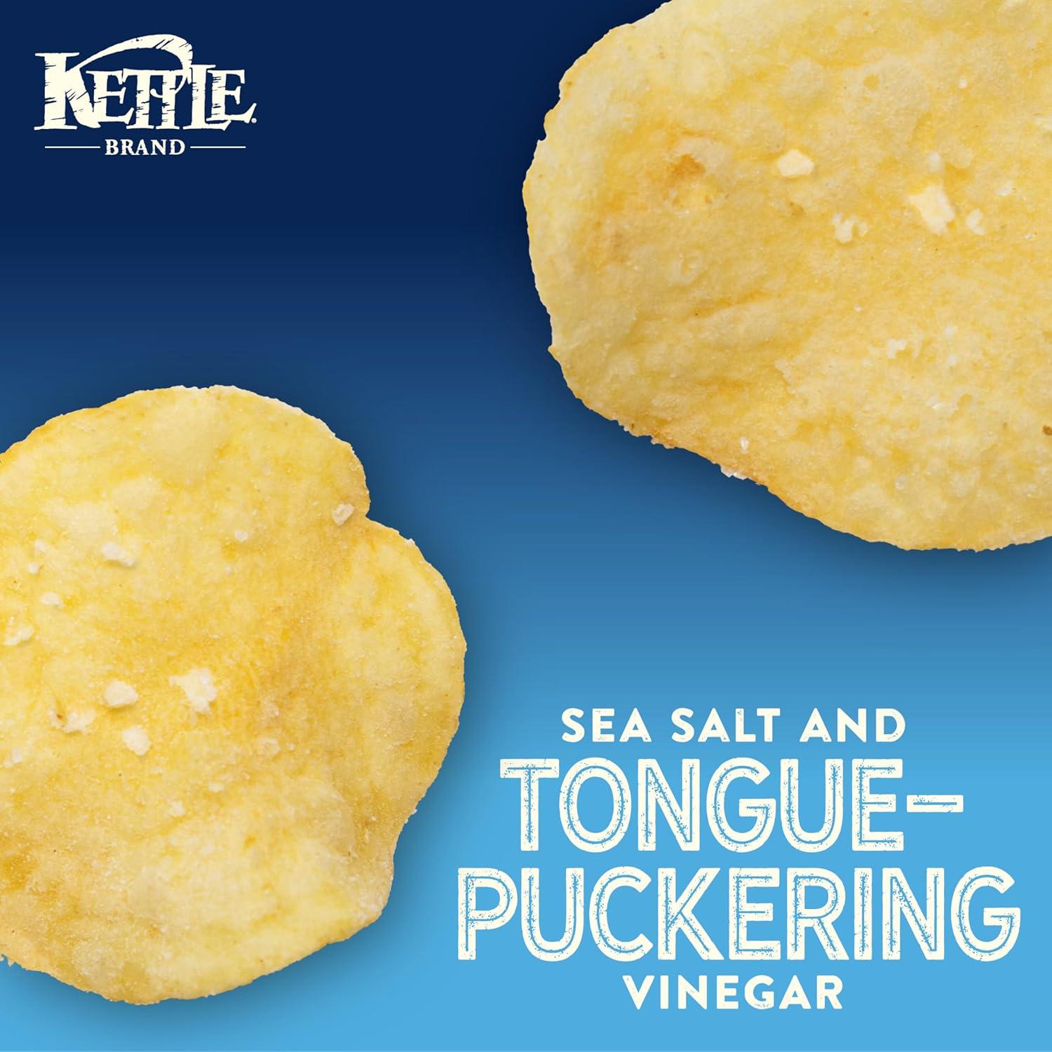 image:imageKettle Brand Potato Chips Air Fried Sea Salt amp Vinegar Kettle Chips 65 Oz BagSea Salt Vinegar Air Fried