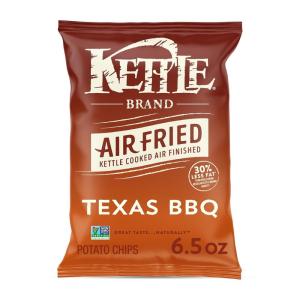 Kettle Brand Air Fried Texas BBQ Chips, 6.5 Oz Bag(Air Fried Texas BBQ)